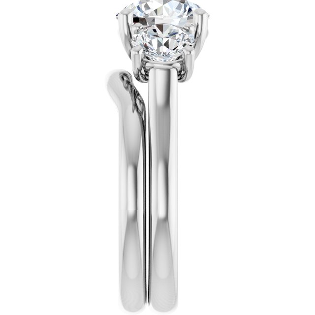 3 1/5 CTW Lab-Grown Diamond Engagement Ring