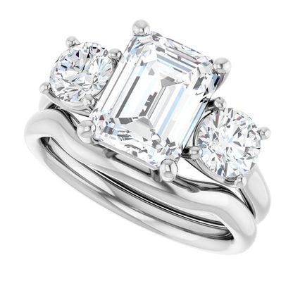 3 1/2 CTW Lab-Grown Diamond Engagement Ring