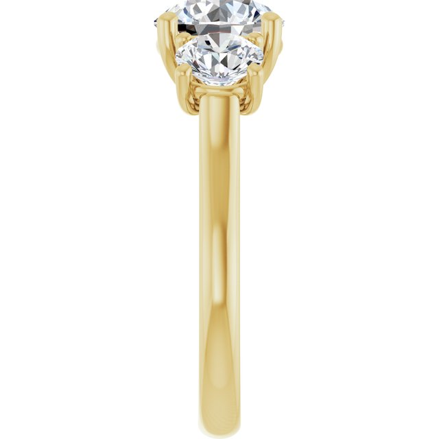 3 1/5 CTW Lab-Grown Diamond Engagement Ring