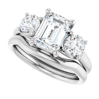 2 3/8 CTW Lab-Grown Diamond Engagement Ring