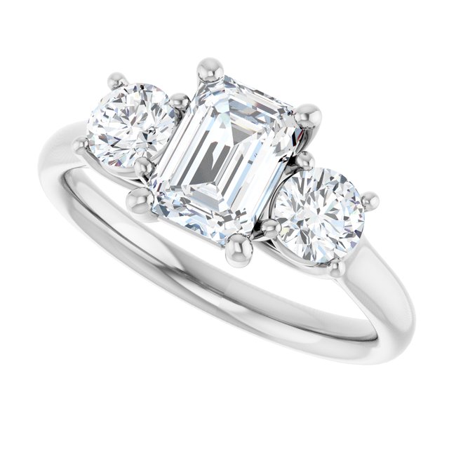 1 9/10 CTW Lab-Grown Diamond Engagement Ring, 7.62 mm