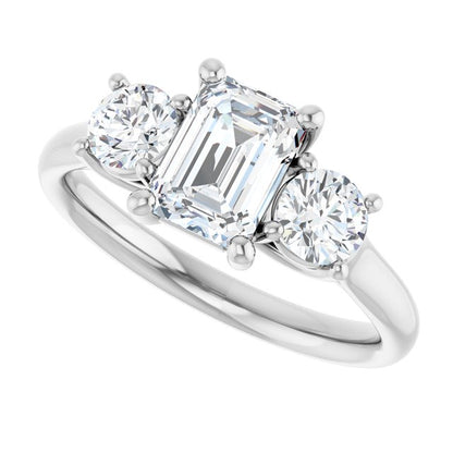 1 9/10 CTW Lab-Grown Diamond Engagement Ring, 7.62 mm