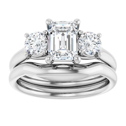 1 9/10 CTW Lab-Grown Diamond Engagement Ring, 7.62 mm