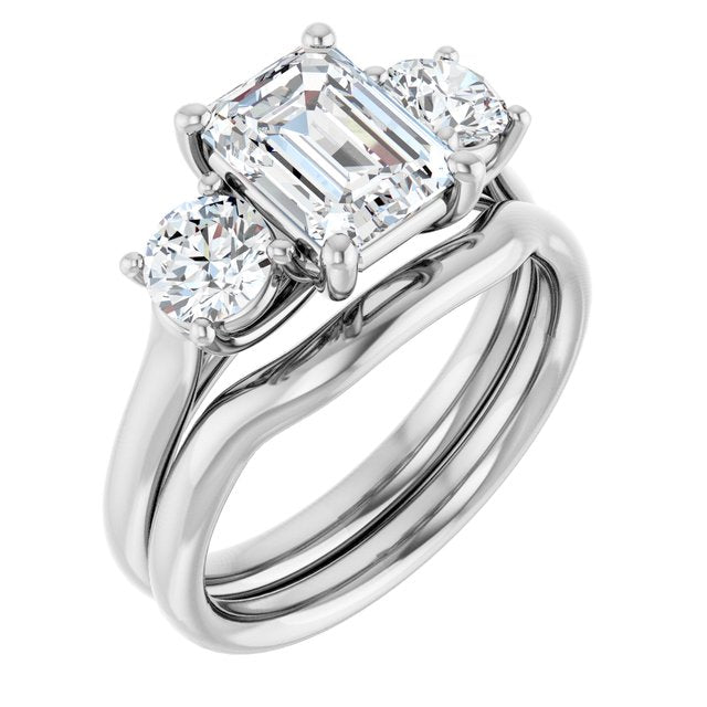 2 3/8 CTW Lab-Grown Diamond Engagement Ring