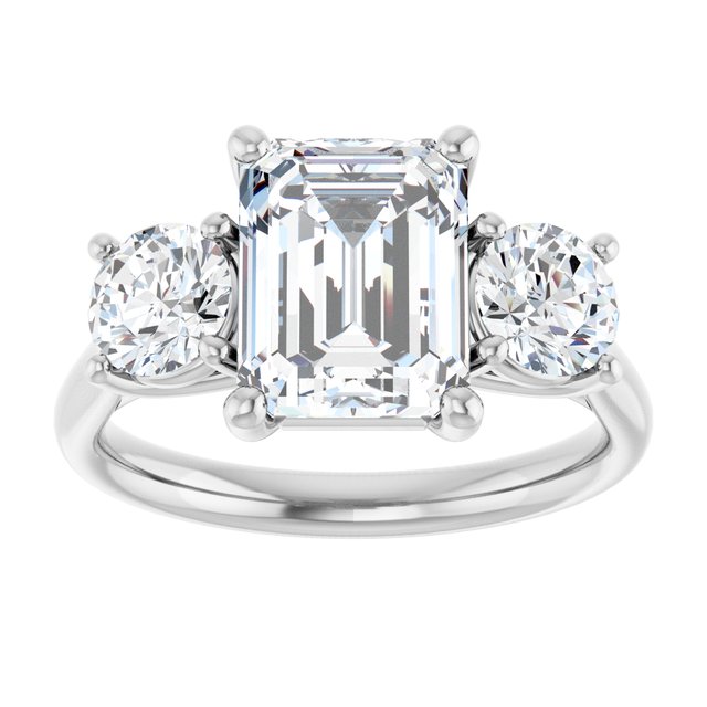 3 1/2 CTW Lab-Grown Diamond Engagement Ring