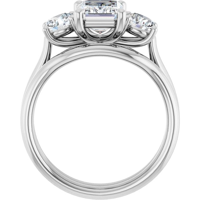 2 3/8 CTW Lab-Grown Diamond Engagement Ring