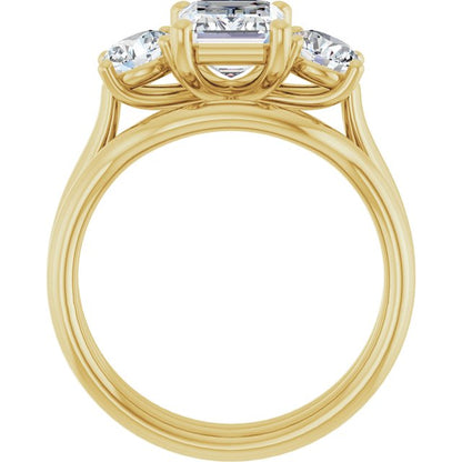 2 3/8 CTW Lab-Grown Diamond Engagement Ring