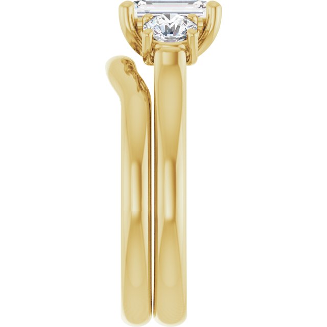 1 9/10 CTW Lab-Grown Diamond Engagement Ring, 7.62 mm