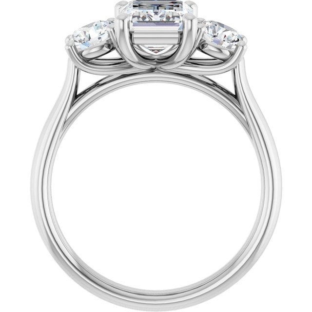 2 3/8 CTW Lab-Grown Diamond Engagement Ring