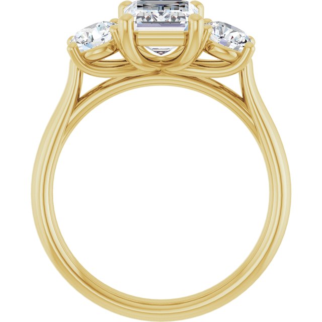 2 3/8 CTW Lab-Grown Diamond Engagement Ring