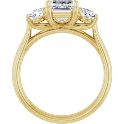 2 3/8 CTW Lab-Grown Diamond Engagement Ring