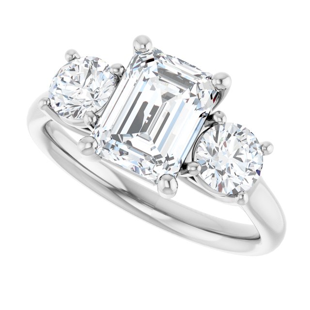 2 3/8 CTW Lab-Grown Diamond Engagement Ring