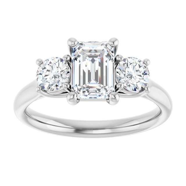 1 9/10 CTW Lab-Grown Diamond Engagement Ring, 7.62 mm