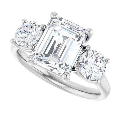 3 1/2 CTW Lab-Grown Diamond Engagement Ring