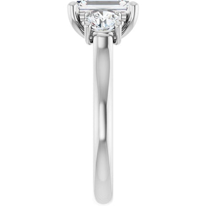 2 3/8 CTW Lab-Grown Diamond Engagement Ring