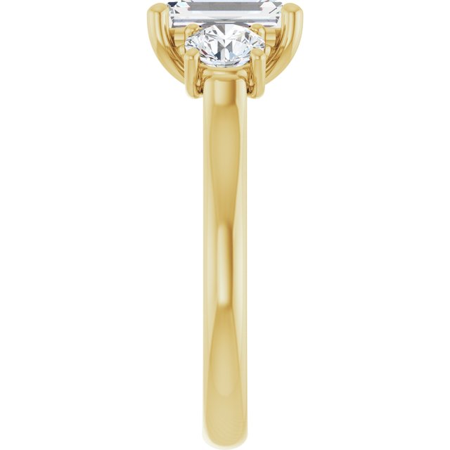 2 3/8 CTW Lab-Grown Diamond Engagement Ring