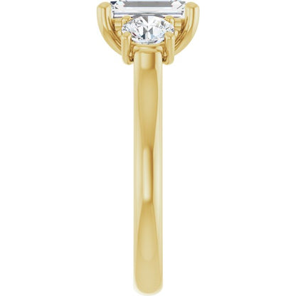 2 3/8 CTW Lab-Grown Diamond Engagement Ring