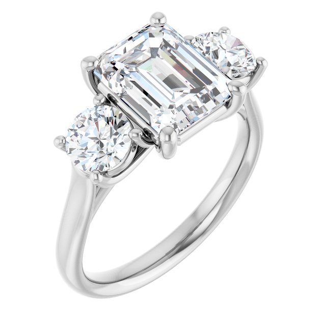 3 1/2 CTW Lab-Grown Diamond Engagement Ring