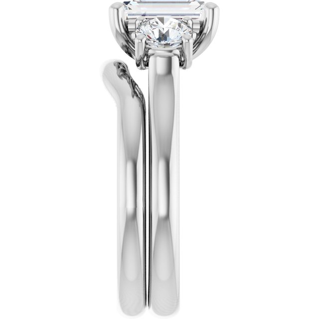 2 3/8 CTW Lab-Grown Diamond Engagement Ring