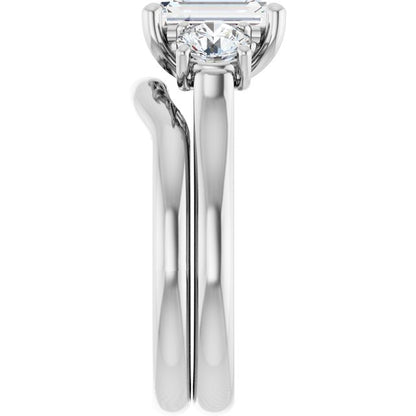 2 3/8 CTW Lab-Grown Diamond Engagement Ring