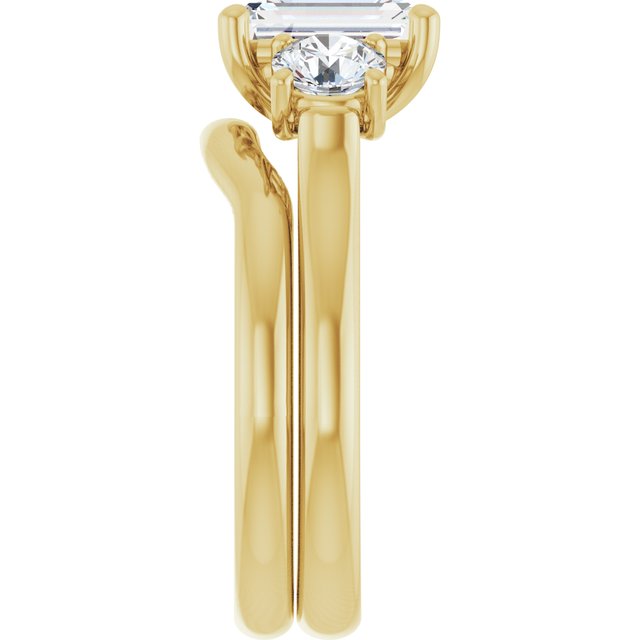 2 3/8 CTW Lab-Grown Diamond Engagement Ring
