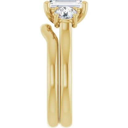 2 3/8 CTW Lab-Grown Diamond Engagement Ring