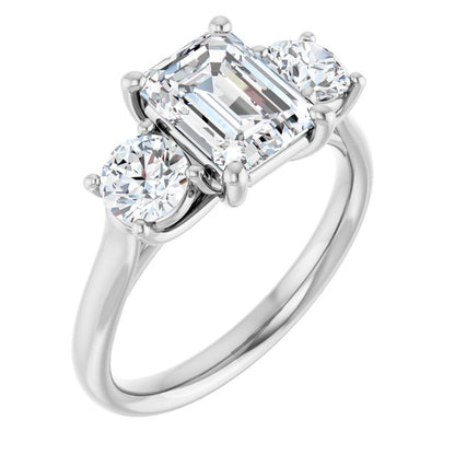 2 3/8 CTW Lab-Grown Diamond Engagement Ring