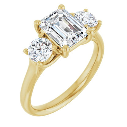 2 3/8 CTW Lab-Grown Diamond Engagement Ring