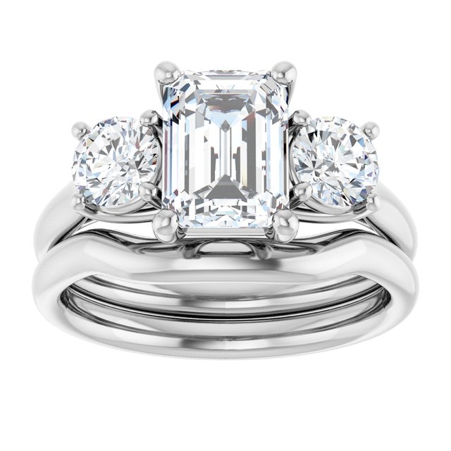 2 3/8 CTW Lab-Grown Diamond Engagement Ring