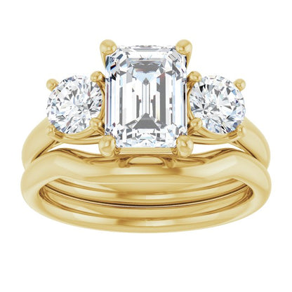 2 3/8 CTW Lab-Grown Diamond Engagement Ring