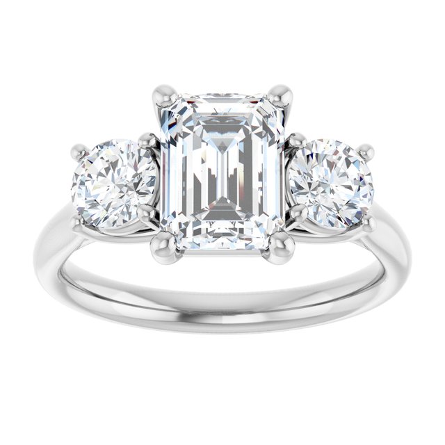 2 3/8 CTW Lab-Grown Diamond Engagement Ring