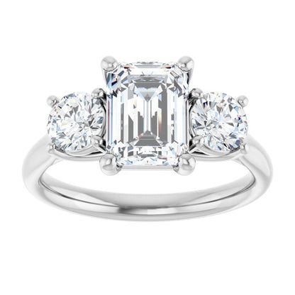 2 3/8 CTW Lab-Grown Diamond Engagement Ring