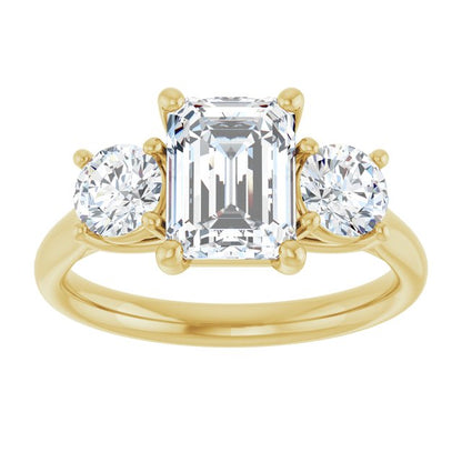2 3/8 CTW Lab-Grown Diamond Engagement Ring
