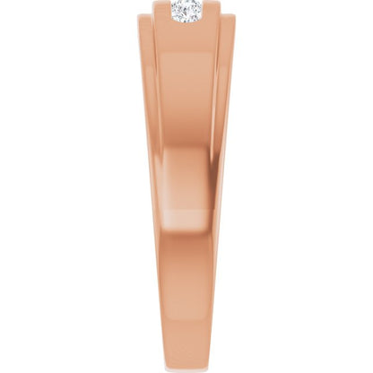 1/4 CTW Natural Diamond 5-Stone Band