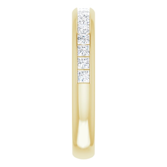 1/2 CTW Natural Diamond Matching Band, 3.3 mm