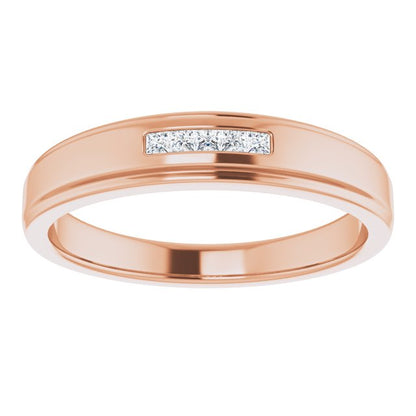 1/8 CTW Natural Diamond 5-Stone Band