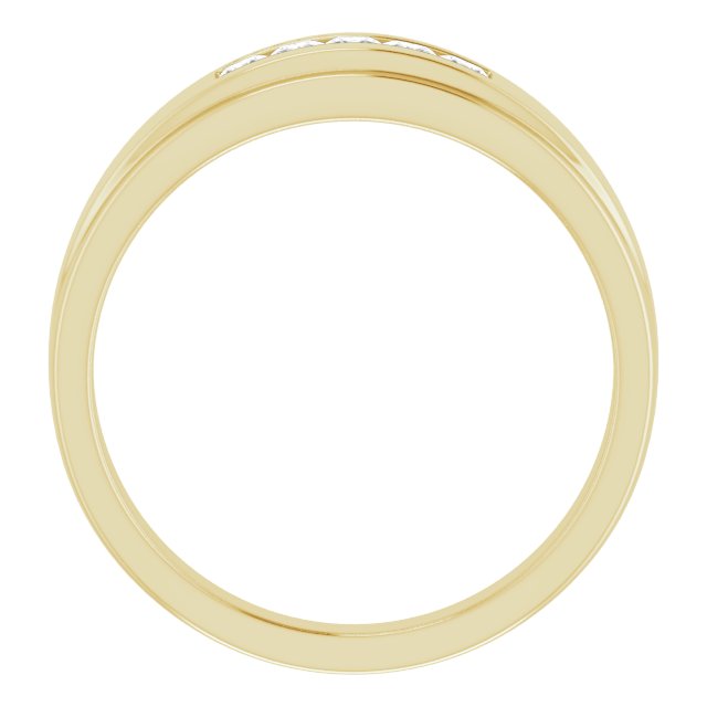 1/3 CTW Natural Diamond 5-Stone Band