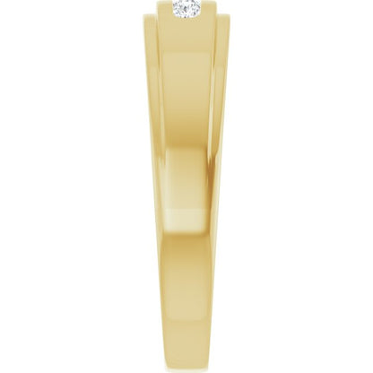 1/6 CTW Natural Diamond 5-Stone Band