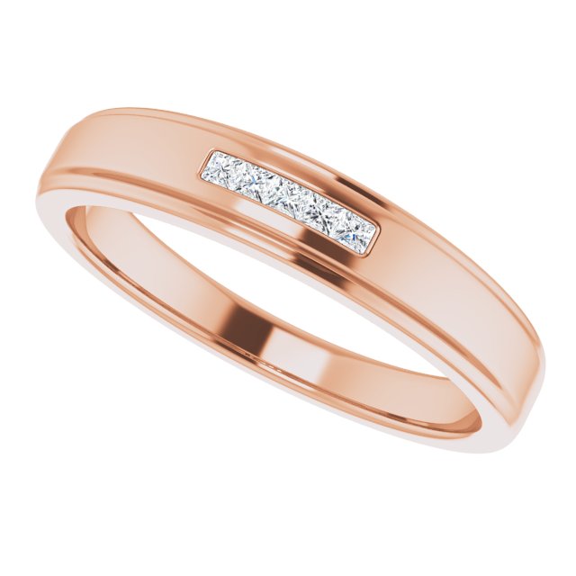 1/8 CTW Natural Diamond 5-Stone Band