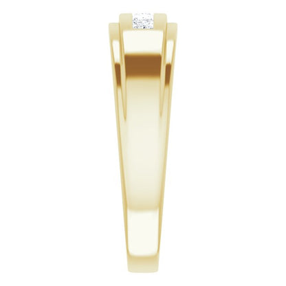 1/3 CTW Natural Diamond 5-Stone Band