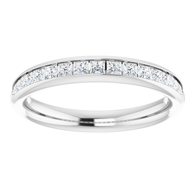1/2 CTW Natural Diamond Matching Band, 3.3 mm