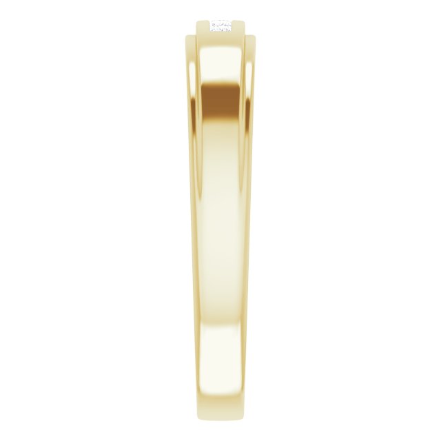 1/8 CTW Natural Diamond 5-Stone Band