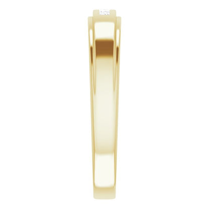 1/8 CTW Natural Diamond 5-Stone Band