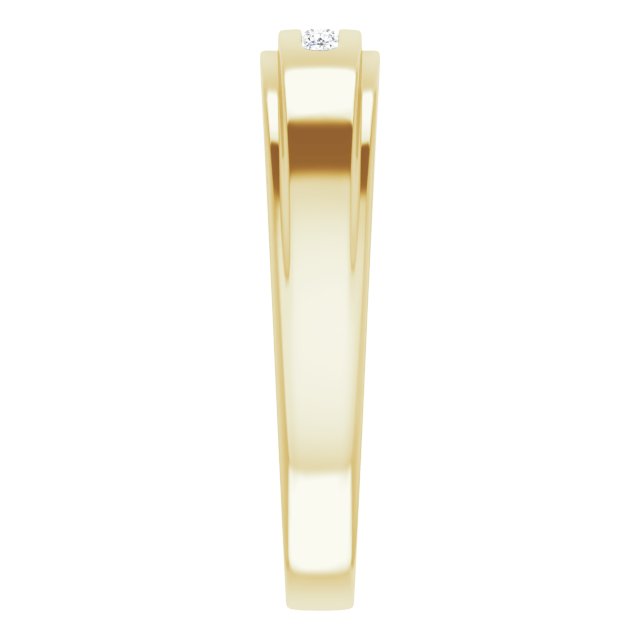 .08 CTW Natural Diamond 5-Stone Band