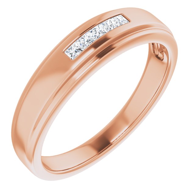 1/6 CTW Natural Diamond 5-Stone Band