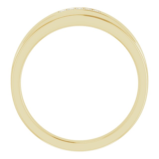 1/8 CTW Natural Diamond 5-Stone Band