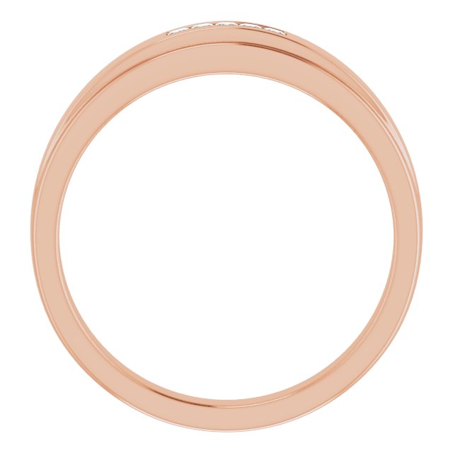 1/8 CTW Natural Diamond 5-Stone Band