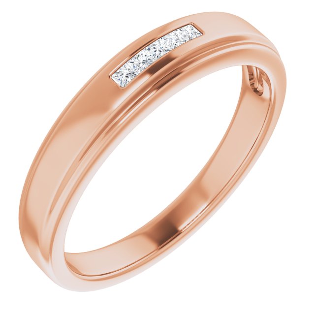 1/8 CTW Natural Diamond 5-Stone Band