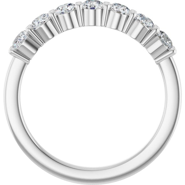 5/8 CTW Natural Diamond Anniversary Band, 3 mm