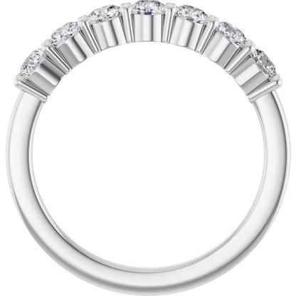 5/8 CTW Natural Diamond Anniversary Band, 3 mm